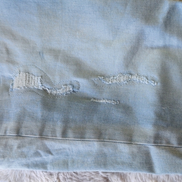 Justice Lightly Distressed Jeans Pant Girl's Size 14. - Picture 9 of 14